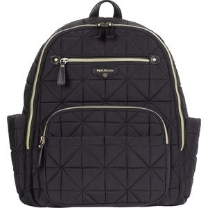 New Momma Sale! New! Twelve Little Designer Black Quilted Companion Diaper Bag